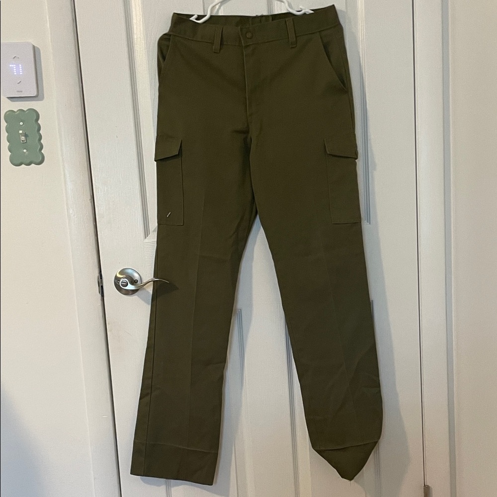 Men's Boy Scouts of America Olive Green Cargo Pants